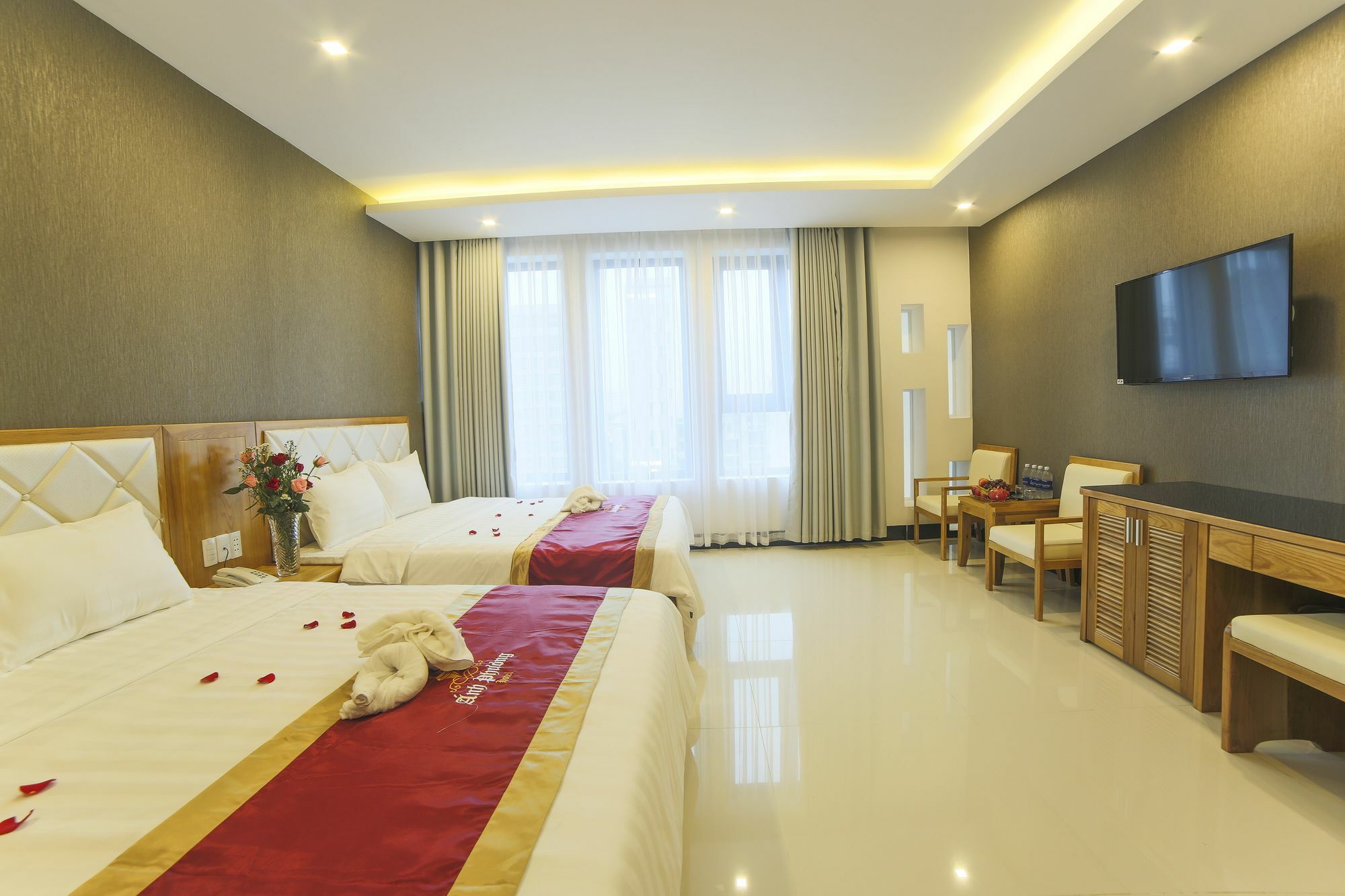 Anh Phuong Hotel & Apartment Da Nang Esterno foto